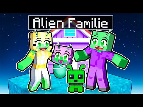 Ich habe eine ALIEN FAMILIE! 🌸 Minecraft
