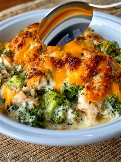 A delicious and easy-to-make Keto Chicken Broccoli Cheese Casserole that is perfect for a low-carb diet. Ingredients 2 cups cooked chicken, shredded 4 cups broccoli florets (fresh or frozen) 1 cup shredded cheddar cheese Full Recipe in First comment Enjoy ❤ 👇👇 | Olivia Recipes