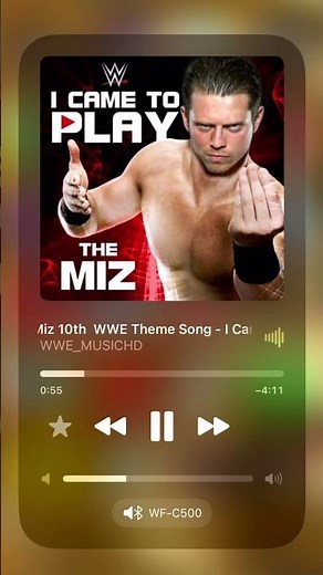 The Miz WWE Theme - I Came To Play (feat. Downstait) #spedup #spedupsongs #wwe #themiz #downstait