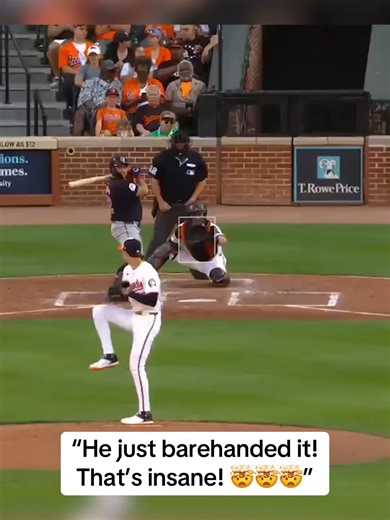 Insane Barehanded Catch in Baseball