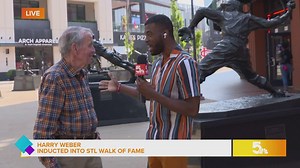 Sculptor Harry Weber inducted into St. Louis Walk-of-Fame