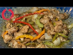 Famous Panda Express Inspired Black Pepper Chicken Recipe. Easy, Tasty, Yummy.