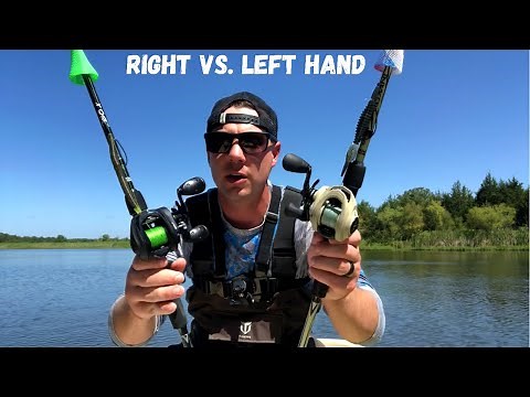 Baitcasters, right vs. left hand retrieve