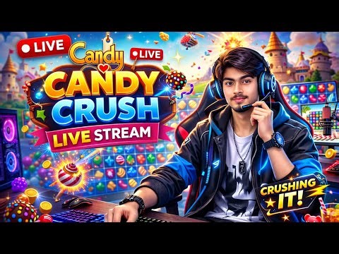 Candy Crush Saga: Lucky Move Or Skill? 🍀 by Priyansh 😍