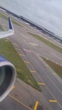 Flight take off POV