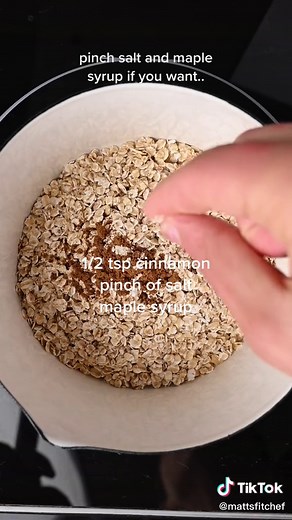 High Protein Oatmeal (No Powder!)