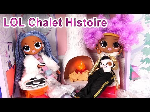 LOL Chalet House Histoire Poupées LOL Winter Disco Hiver 2019