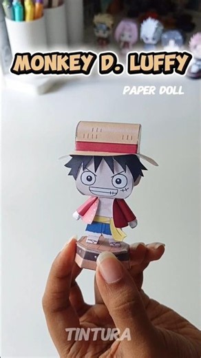Come on guys Luffy paper doll ചെയ്യാം #tinturamuse #luffy