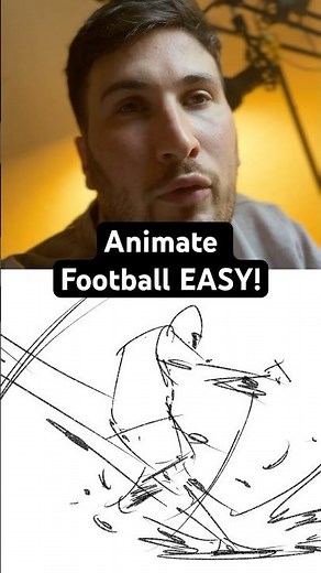 2D Football Animation – Run Cycle + Smears Explained!
