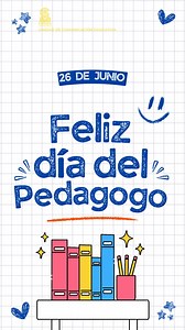 📚✨ 26 de junio – Día del Pedagogo y la Pedagoga Hoy celebramos a quienes dedican su vida a formar, guiar y construir los cimientos de la educación. Su labor transforma realidades, inspira generaciones y hace posible un futuro con más oportunidades para todos. 🙌 ¡Gracias por su pasión, entrega y compromiso con el aprendizaje! | COBAEV