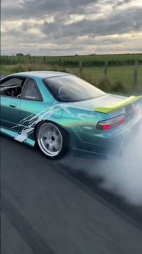 Nissan s13 240sx Silvia Street-Legal 650HP Silvia Trying To Kill Tires 😳