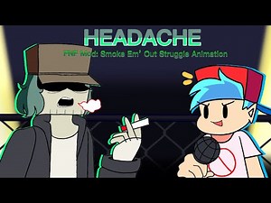 Friday Night Funkin’ - HEADACHE (FNF Animation Mod) FT. Garcello