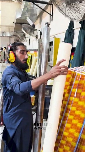 How Paper Tape Is Made! 🏭 Amazing Factory Process