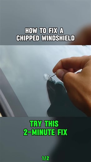 How to fix a Chipped Windshield #car #fix #projectcar #diyproject #diy
