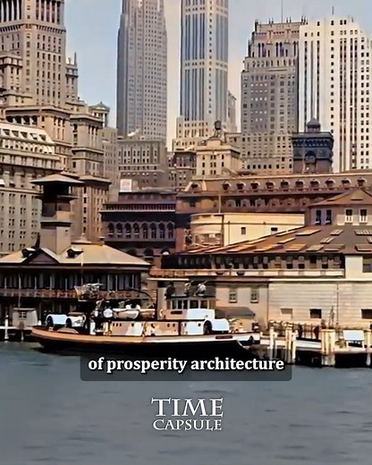Step into the past with us and witness the spectacular sights that defined an era! 🌇 New York, Lower Manhattan Waterfront in the 1930s | Amazing Time Capsule