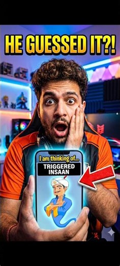 I tried to fool akinator #shorts