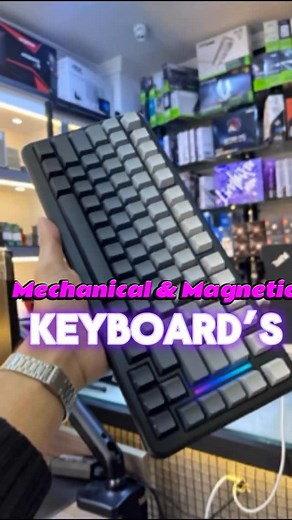 7K views · 112 reactions | MAGNETIC & MECHANICAL KEYBOARDS.. #keyboard #informatique #pcgamer #algerie #gamingcommunity | El Assli Hi-Tech / الأصلي هاي تك | Facebook