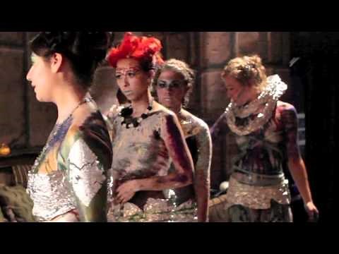 X Fashion Show - Body Painting Runway Show 2011