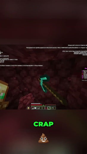 Can't Escape the Nether #minecraft #shorts #trapped