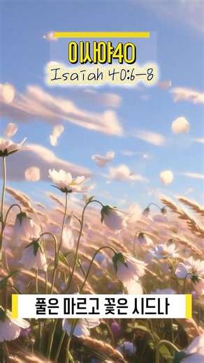 지친 당신에게 보내신 하나님의 편지 💌 이사야 40장 1-11절 (강력한 회복의 메시지) #이사야40장 #기도 #말씀묵상