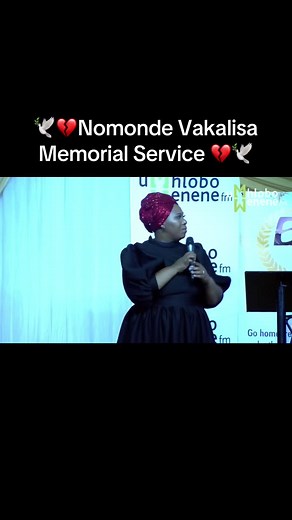 Nomonde Vakalisa Memorial Service - A Heartfelt Tribute