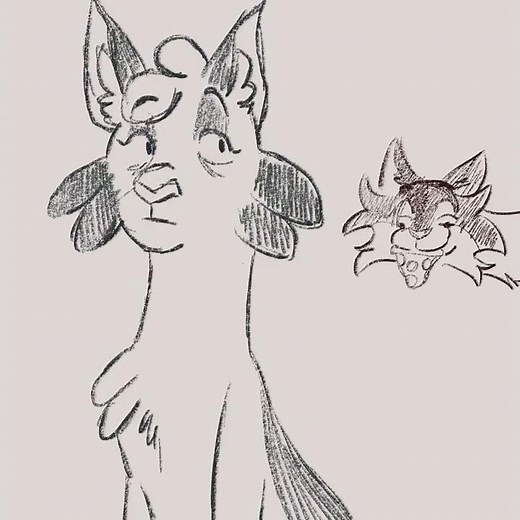 Ivypool and Hawkfrost animation
