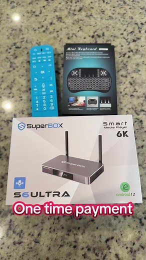 Stop paying for cable and streaming apps get the SuperBox s6 max #SuperBox #streaming #livestreaming #payperview #tv #tiktokmademebuyit #fyp #foryoupage #creatorsearchinsights
