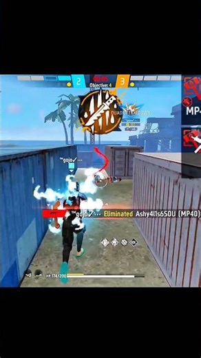 1VS4 HARD GAMEPLAY 💀#sorts #sortfeed #trending