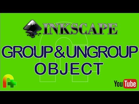 Inkscape - Group & Ungroup Objects