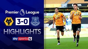 Wolves 3-0 Everton: Hosts maintain push for Europe