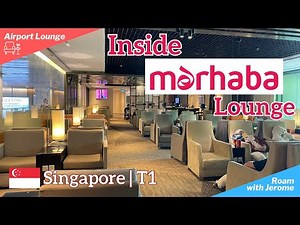 MARHABALA LOUNGE SINGAPORE 🇸🇬 REVIEW | AIRPORT LOUNGE EXPERIENCE at CHANGI TERMINAL1