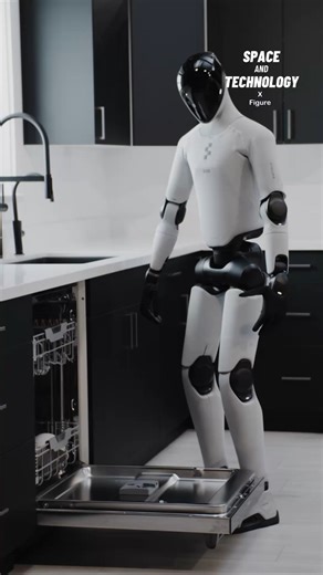 Space and Technology on Instagram: "Figure’s Helix 02 is an AI brain enabling real-time, human-like robot action"