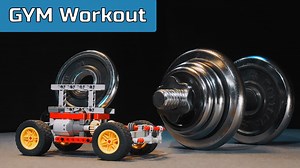 Strongest Lego Technic Vehicle - Gym Workout What to do if you understand that you need to go to the gym, but you are very reluctant to go there! Here are a few exercises for the gym that you can do using the Lego Technic. | Dr. Engine