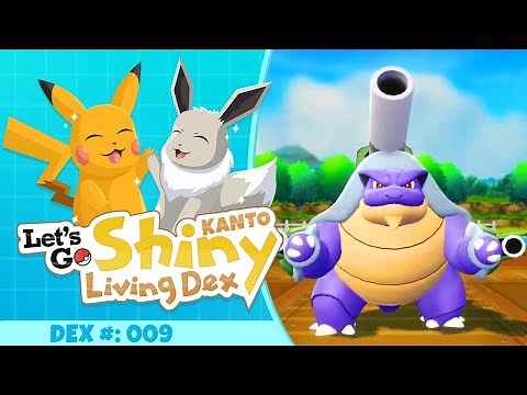SHELLSHOCKER!! SHINY MEGA BLASTOISE!! | Pokemon Let's GO Pikachu and Eevee!