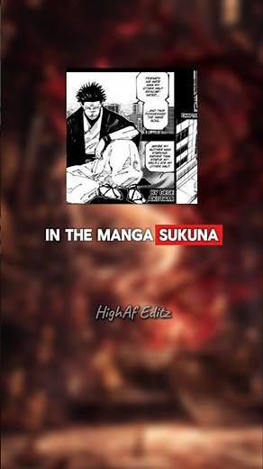 The Secret Behind Sukuna's True Form 🤯 - #anime #jujutsukaisen