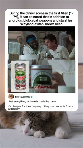 in alien, weyland yutani also brews beer