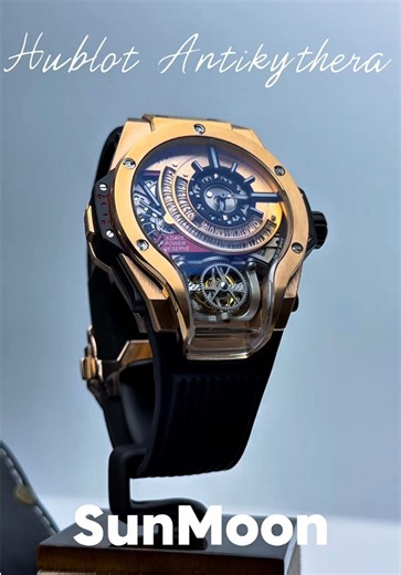 Inspired by the world’s first computer and crafted with modern mastery. ⚙️✨ The Hublot Antikythera is more than a watch — it’s a statement of intelligence, innovation, and daring design. A fusion of ancient astronomy and futuristic engineering, created for those who don’t just follow time, but redefine it. ASPIRE 230 58982233 #aspire #mauritius🇲🇺 #hublot #antikythera #superclone