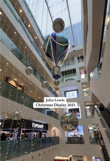 John Lewis Christmas Display 2025 in London