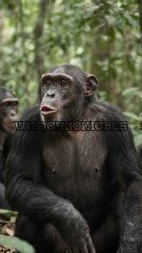 Why Do Chimpanzees Form Groups Against Threats? 🐒🧠 #wildlife #animalfacts #animals #nature
