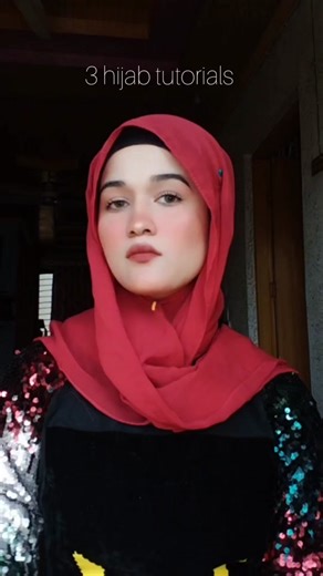 3 hijab tutorials ✨ #hijabtutorial #hijabinspiration #fypage #fypシ゚ #...