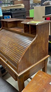 Look how Furniture Salve brought this desk back to life!! Jess at Thecoffeeisbrewing applied it with Wise Owl Paint 2” palm brush and buffed it with a lint free cloth. The Salve can even be used over metal to remove oxidation which was a must for the gold hardware. Can you believe the difference?! | Wise Owl Paint
