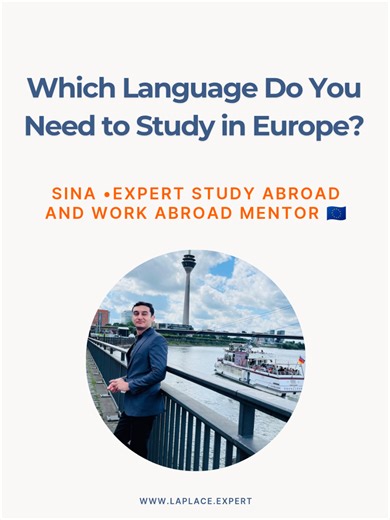 Wondering what language you need to study in Europe? 🌍🎓 The good news is that many bachelor’s and master’s programs are taught in English across Europe, so you don’t have to learn every local language before applying. 🇬🇧🇫🇷🇳🇱 For example, universities in Germany, the Netherlands, Sweden, Spain and many other countries offer English‑taught degrees in almost every field, from business and engineering to arts and sciences. And yes, scholarships aren’t only in local languages either, Europe h