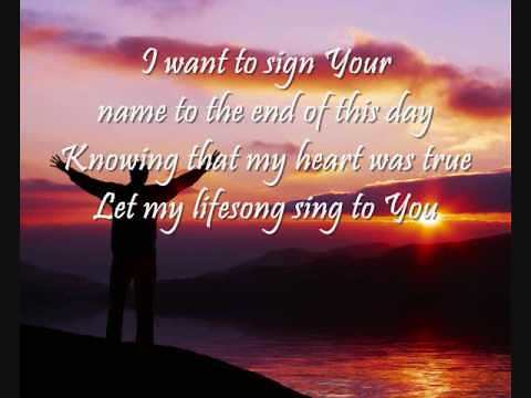 Lifesong (Lyrics) Casting Crowns ♪