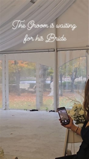 1K views · 25 reactions | The groom is waiting for his bride #wedding | Jennifer Lumiqued | Facebook