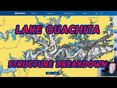 Lake Ouachita - headwaters review and structure breakdown.