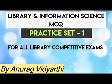 Library & Information Science MCQ | Practice Set- 1 | For all Library competitive exams|| 2020