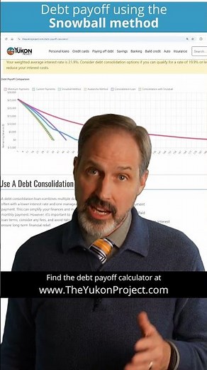 How the snowball method of debt payoff works