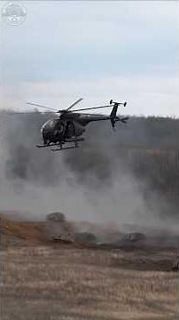 U.S. Army Special Operations Pilots Fly Real Combat Mission