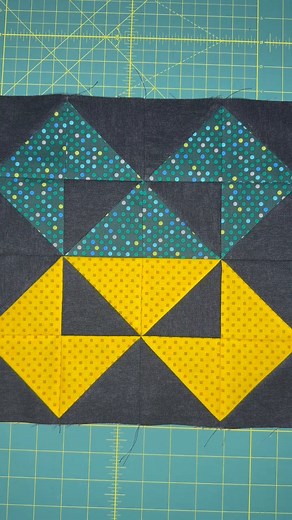 The September Block of the Month blocks use a dark yellow and teal from the Dazzle Dots Fabric Fat Quarter Bundle from @benartex_fabrics. If you haven’t started your Block of the Month quilt yet, stop by the Nancy Zieman Sewing Studio or visit us online to get started today! 💛 2025 Block of the Month September . . . #NZPBlog #StitchitSisters #TeamNZP #NancyZiemanProductions #NancyZiemanSewingStudio #BeginnerSewing #sewingproject #2025BOM #blockofthemonthquilt #quilting #beginnerquilt | Nancy Zi