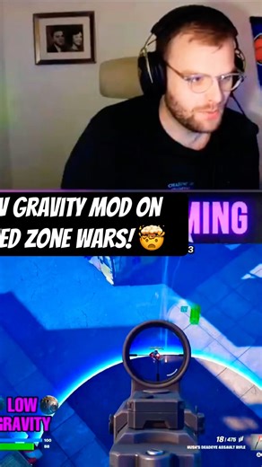 Low Gravity Mod On Tilted Zone Wars! 🤯